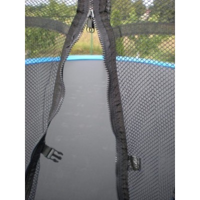 Trampoline with net and ladder round 404cm