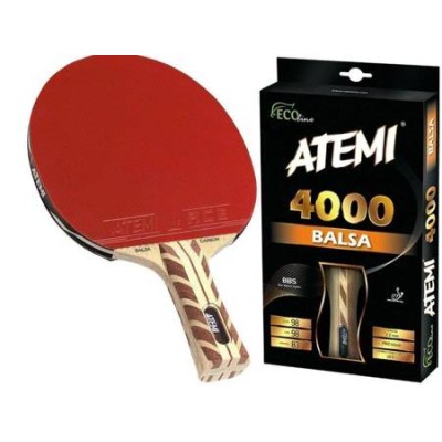 Tennis table bat ATEMI 4000 BALSA