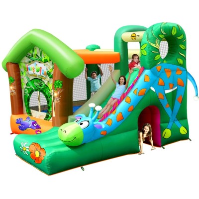 Bouncer with slide JUNGLE