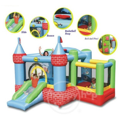 Castle Bouncer with Farmyard Ballpit