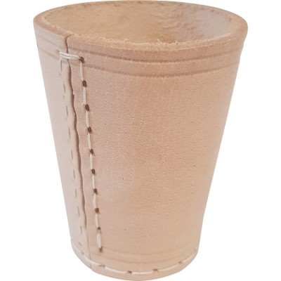 Dice cup leather