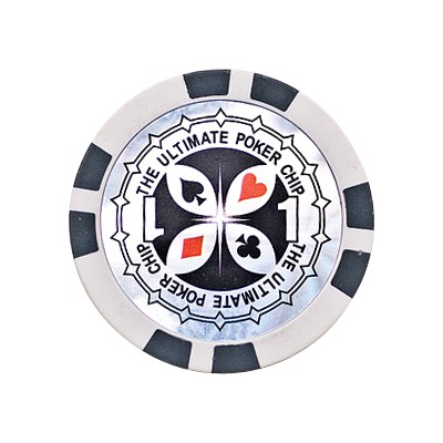 Plastic poker chip ULTIMATE 11.5g "1"