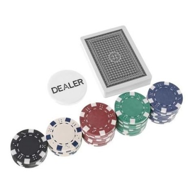 Poker set 300 chips 11,5 gr in aluminium case