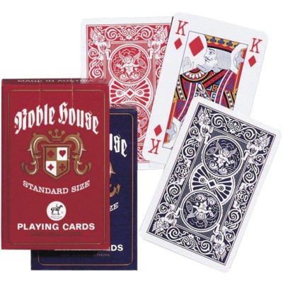 NOBLE HOUSE PIATNIK playing cards /blue reverse side/