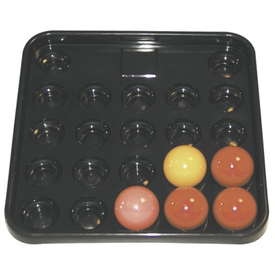 Snooker ball tray for 22 balls