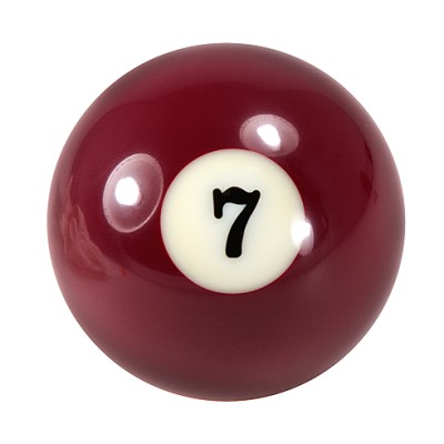 Pool ball 57,2mm standard no.7