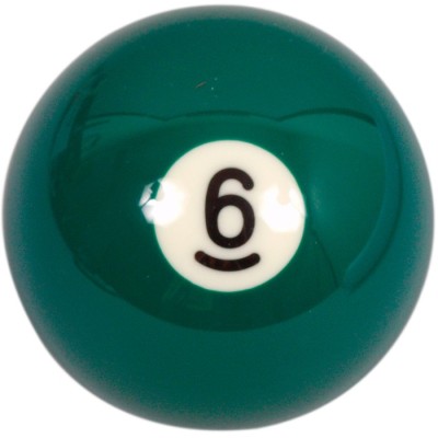 Pool ball 57,2mm standard no.6