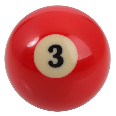 Pool ball 57,2mm standard no.3