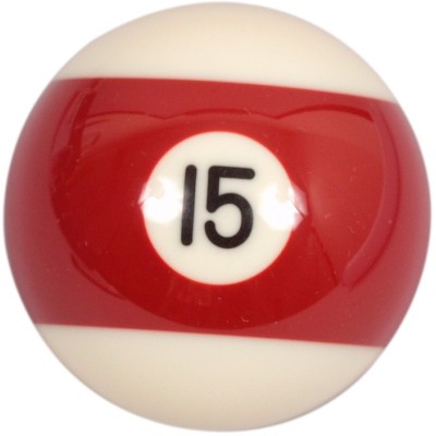 Pool ball 57,2mm standard no.15