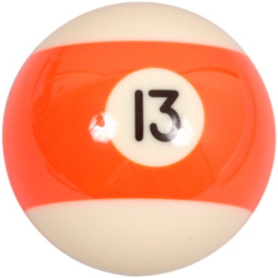 Pool ball 57,2mm standard no.13