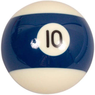 Pool ball 57,2mm standard no.10