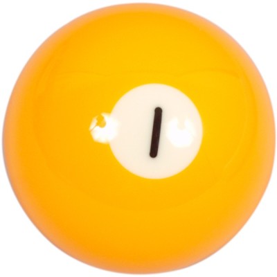 Pool ball 57,2mm standard no.1