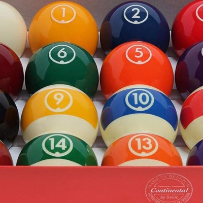 Pool ball set 57,2mm ARAMITH CONTINENTAL