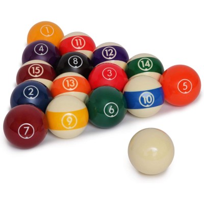 Pool ball set 57,2mm ARAMITH CONTINENTAL