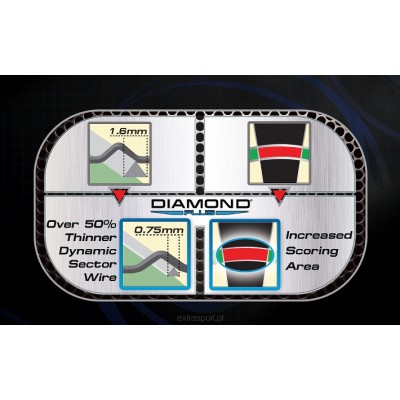 Sizal dartboard WINMAU DIAMOND PLUS