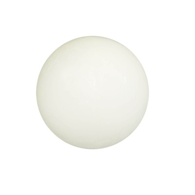 Soccer ball plastic 34 mm white.