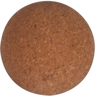 Brown cork soccer ball 35 mm, 16 gr