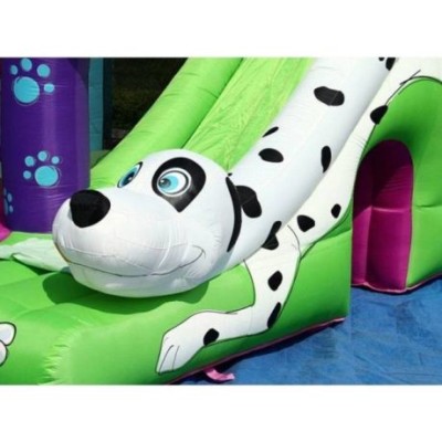 Bouncer with slide PUPPY LAND