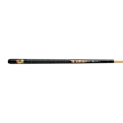 Maple pool cue FLAMES 122cm