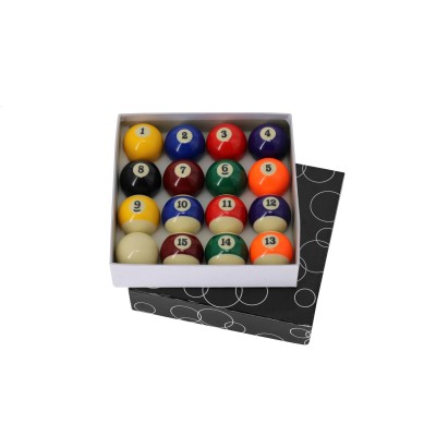 Pool ball set 38mm economy