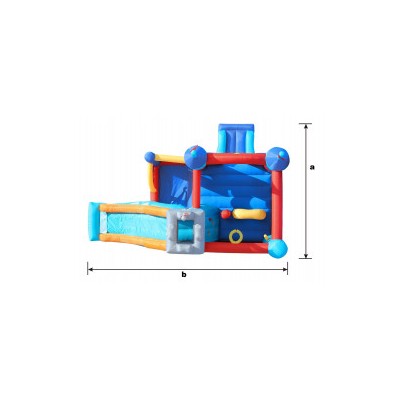 Inflatable play center CASTLE 13 in 1