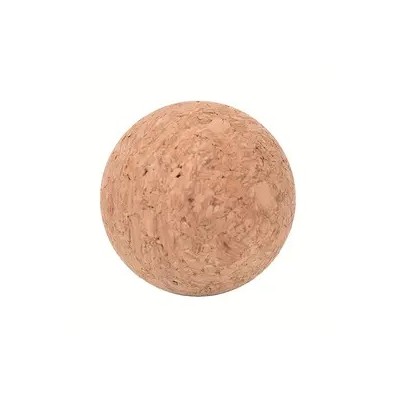 Brown cork soccer ball 35 mm, 16 gr