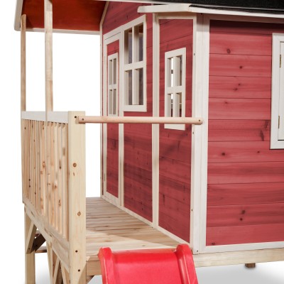 Wooden playhouse EXIT LOFT 350 /red/