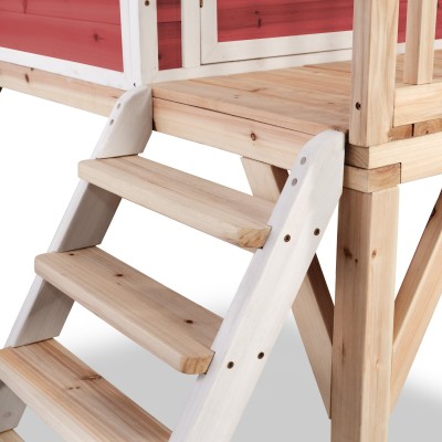 Wooden playhouse EXIT LOFT 350 /red/