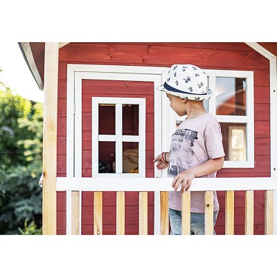 Wooden playhouse EXIT LOFT 350 /red/