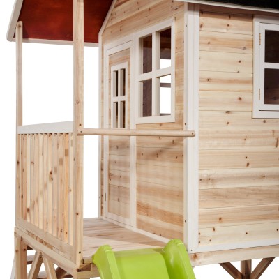 Wooden playhouse EXIT LOFT 500  /natural/