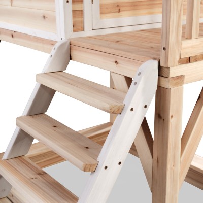 Wooden playhouse EXIT LOFT 500  /natural/