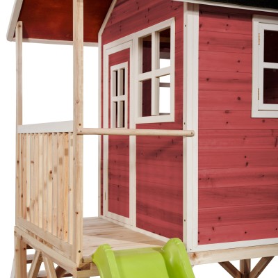 Wooden playhouse EXIT LOFT 500  /red/