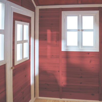 Wooden playhouse EXIT LOFT 500  /red/