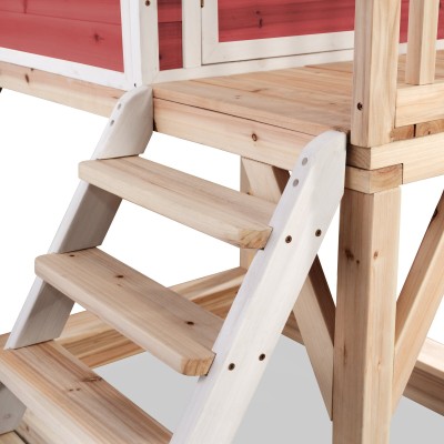 Wooden playhouse EXIT LOFT 500  /red/