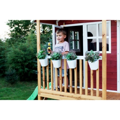 Wooden playhouse EXIT LOFT 500  /red/