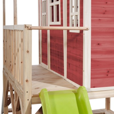 Wooden playhouse EXIT LOFT 550 /red/