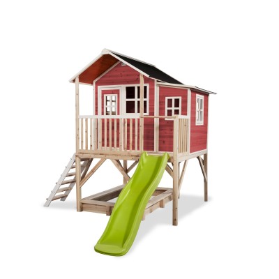 Wooden playhouse EXIT LOFT 550 /red/