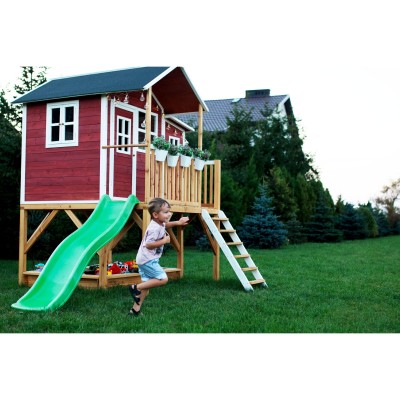 Wooden playhouse EXIT LOFT 550 /red/