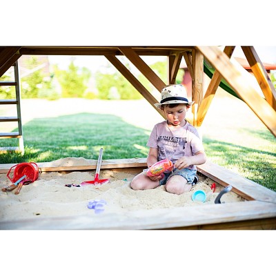 Wooden playhouse EXIT LOFT 550 /red/