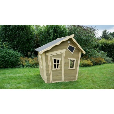 Wooden playhouse EXIT CROOKY 100 /grey/