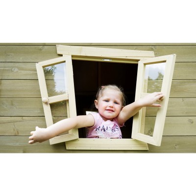 Wooden playhouse EXIT CROOKY 100 /grey/