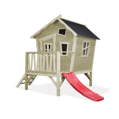 Wooden playhouse EXIT CROOKY 300 /grey/