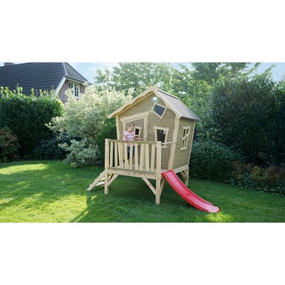 Wooden playhouse EXIT CROOKY 300 /grey/