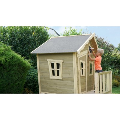 Wooden playhouse EXIT CROOKY 300 /grey/