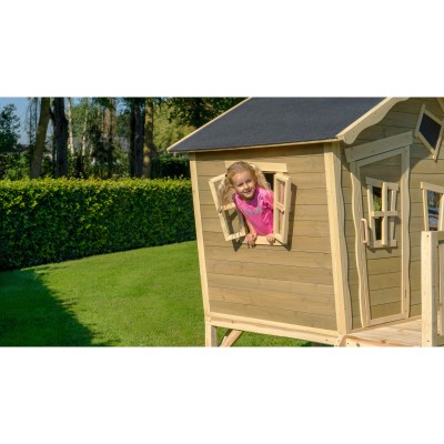 Wooden playhouse EXIT CROOKY 350 /grey/