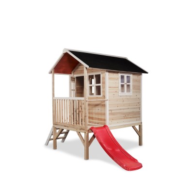 Wooden play house EXIT LOFT 300 /natural/