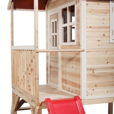 Wooden play house EXIT LOFT 300 /natural/