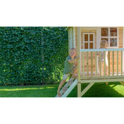 Wooden play house EXIT LOFT 300 /natural/