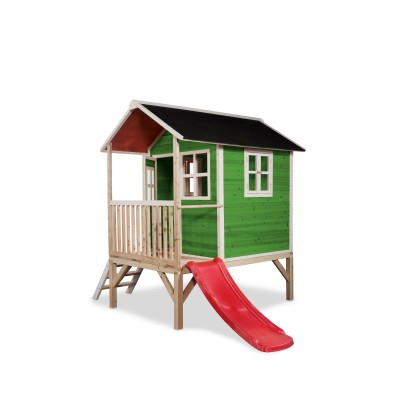 Wooden play house EXIT LOFT 300 /green/