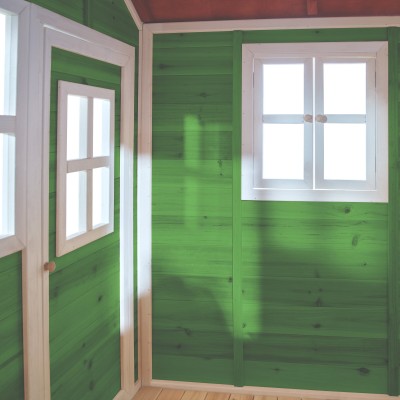 Wooden play house EXIT LOFT 300 /green/